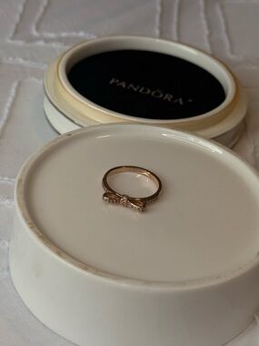 Pandora Rose Sparkling Bow Ring | Pandora Rose | US 9